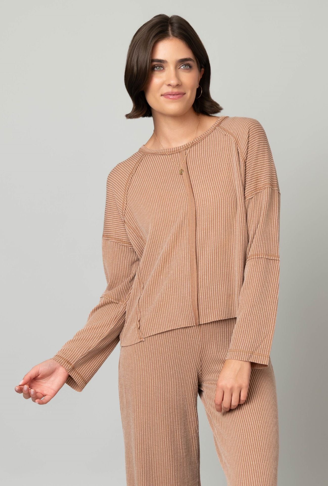 Pine Apparel Ribbed Set