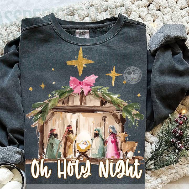 Nativity Scene Sweatshirt