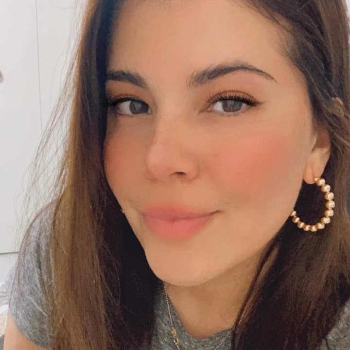 Beaded Hoop Earrings