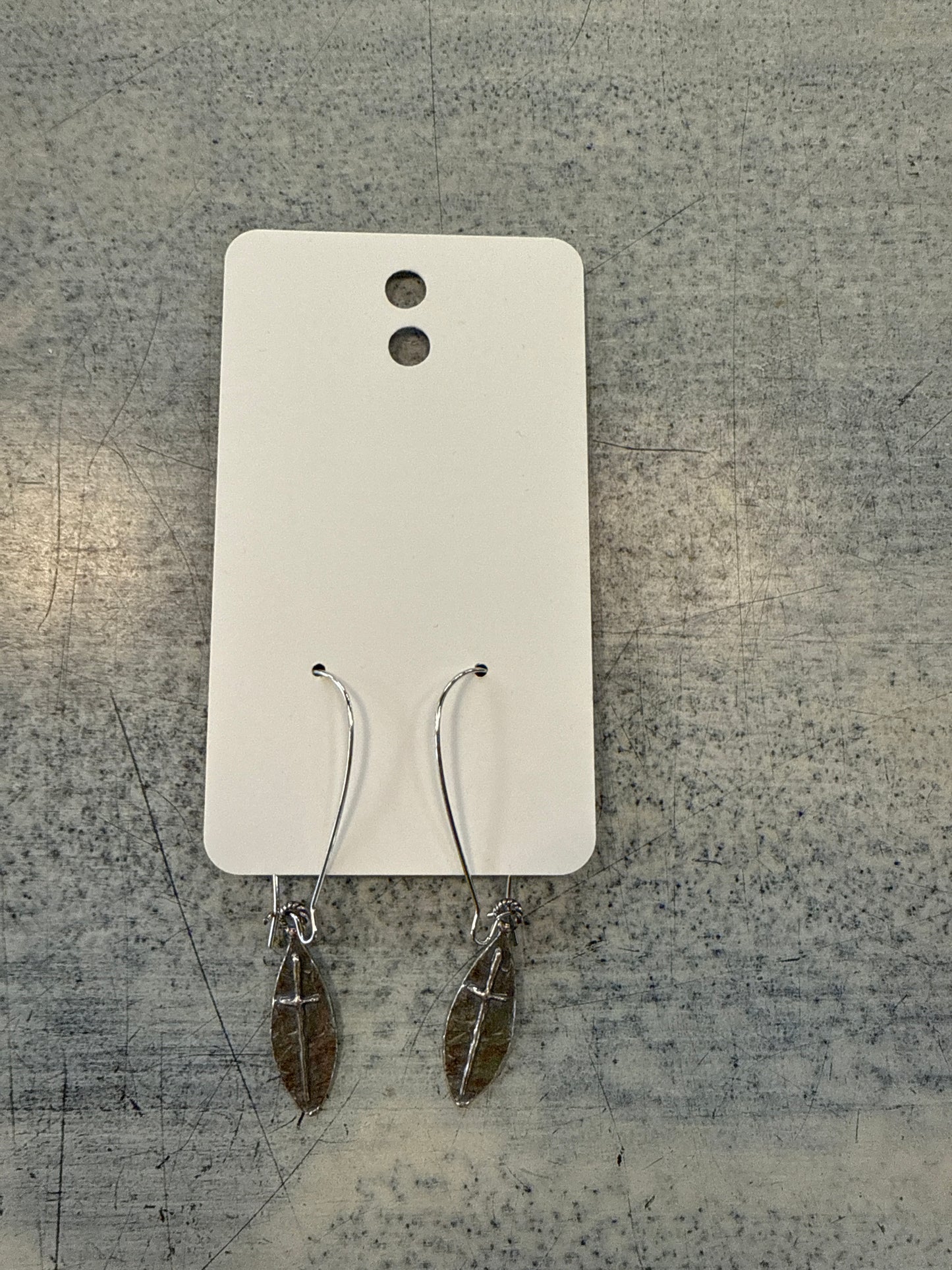 PJE Cross Drop Earrings