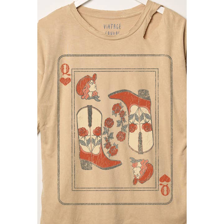 Promesa Queen Playing Card Tee