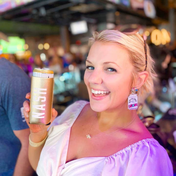 Taylor Shaye Ain't No Laws Beaded Earrings