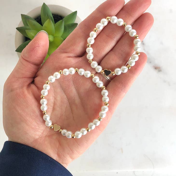 Simply Stated Mommy & Me Bracelet Set