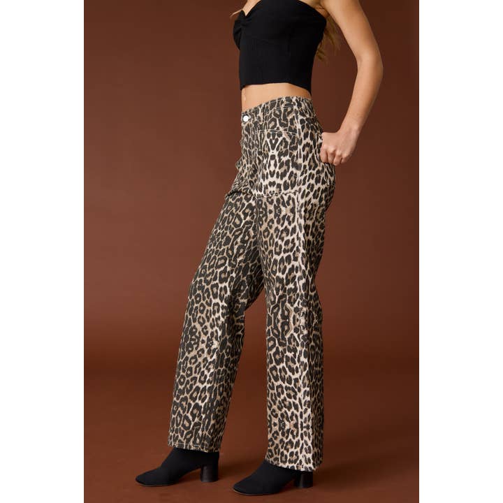 Papermoon Stella Leopard Pants