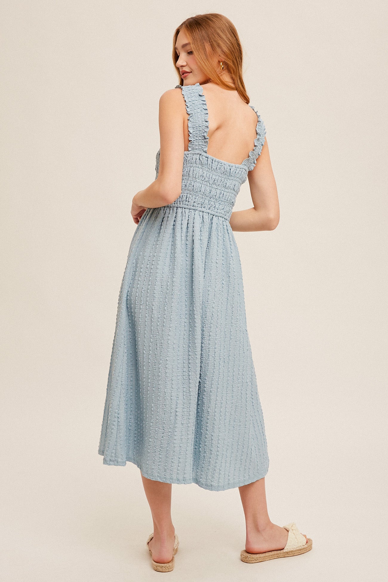 Hem & Thread Seafoam Midi Dress