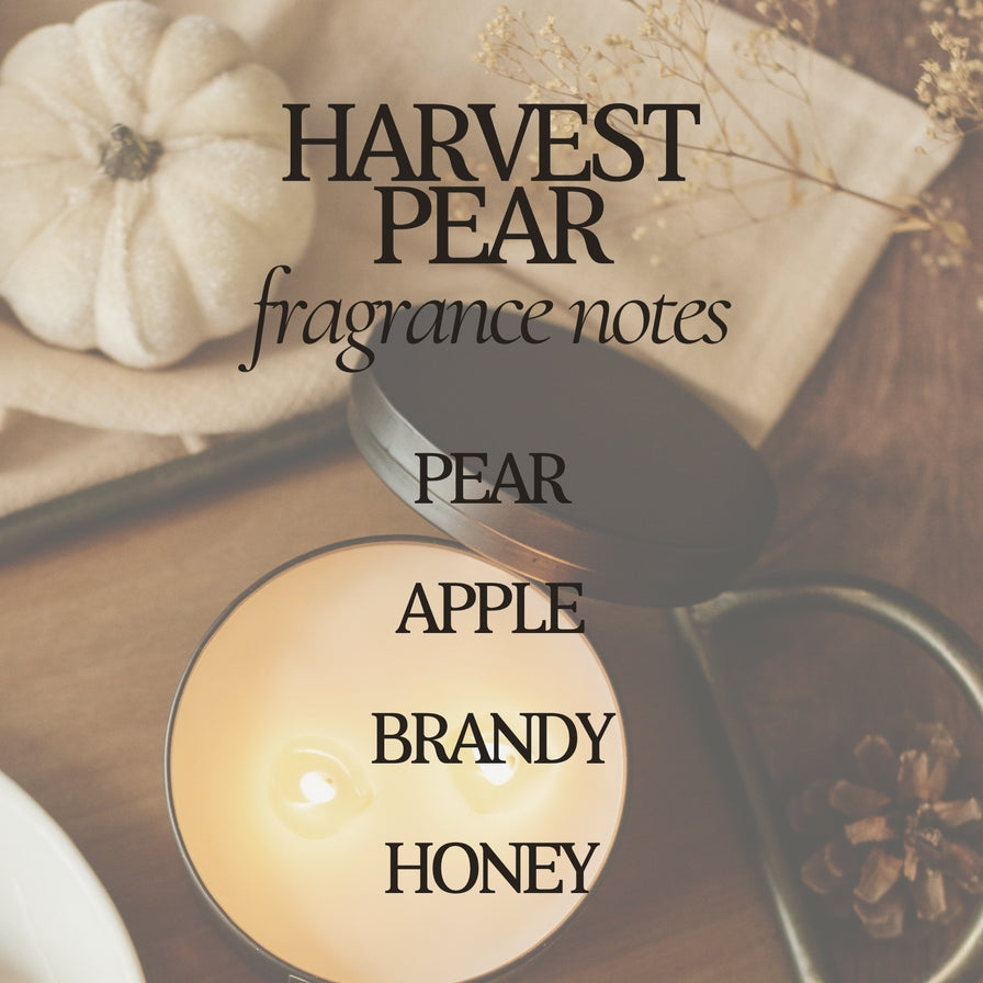 Rustic Rays Harvest Pear Soy Candle