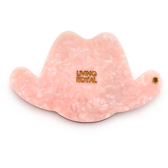 Cowgirl Hat Compact Mirror