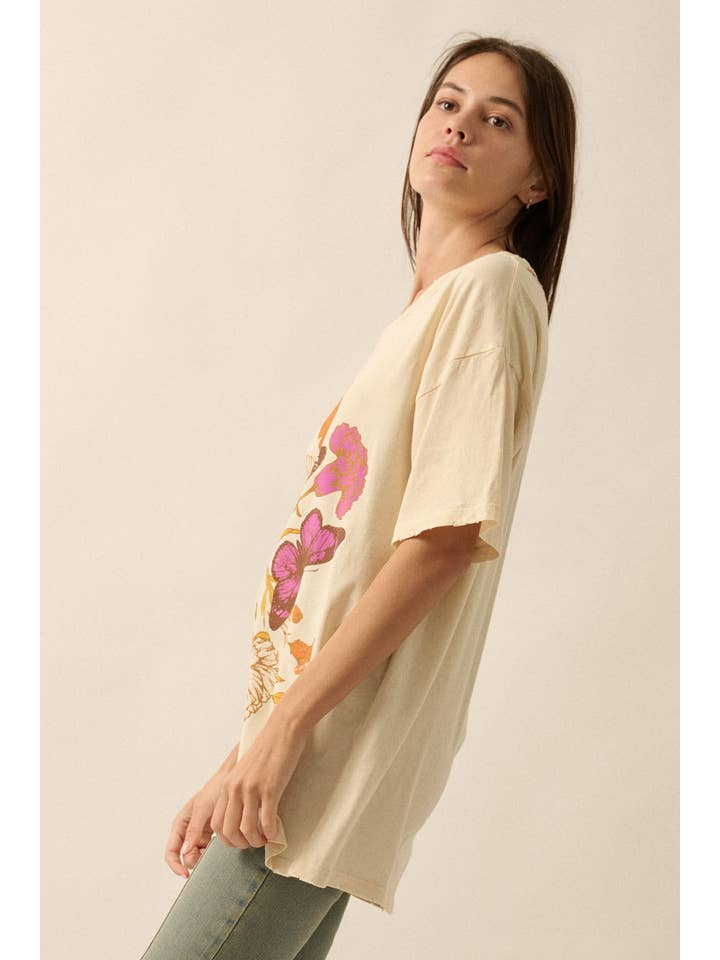 Promesa Butterfly Oversized Tee