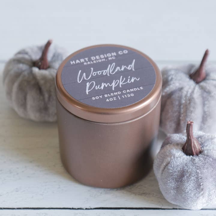 Woodland Pumpkin 4oz Candle