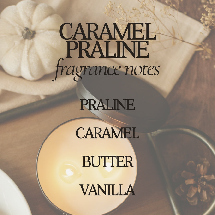 Rustic Rays Caramel Praline Soy Candle