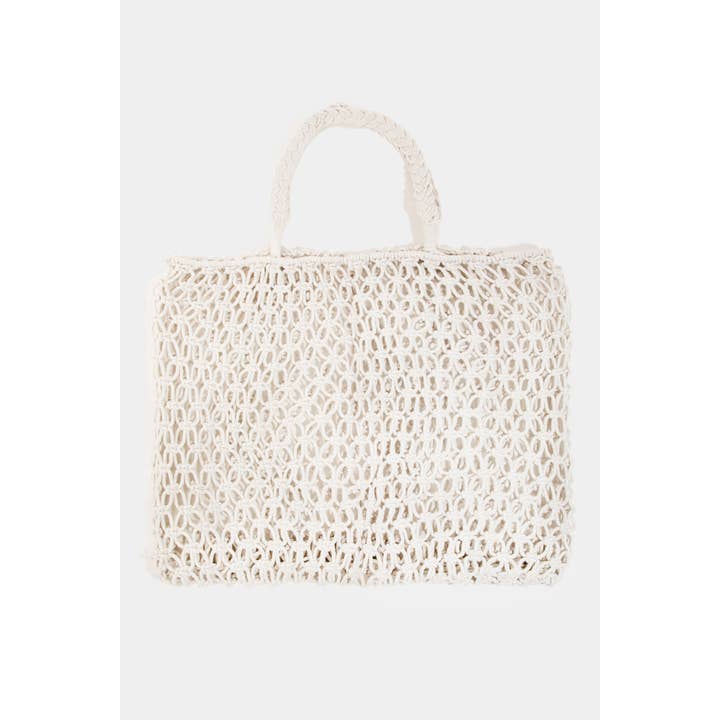 Braided Square Tote Bag