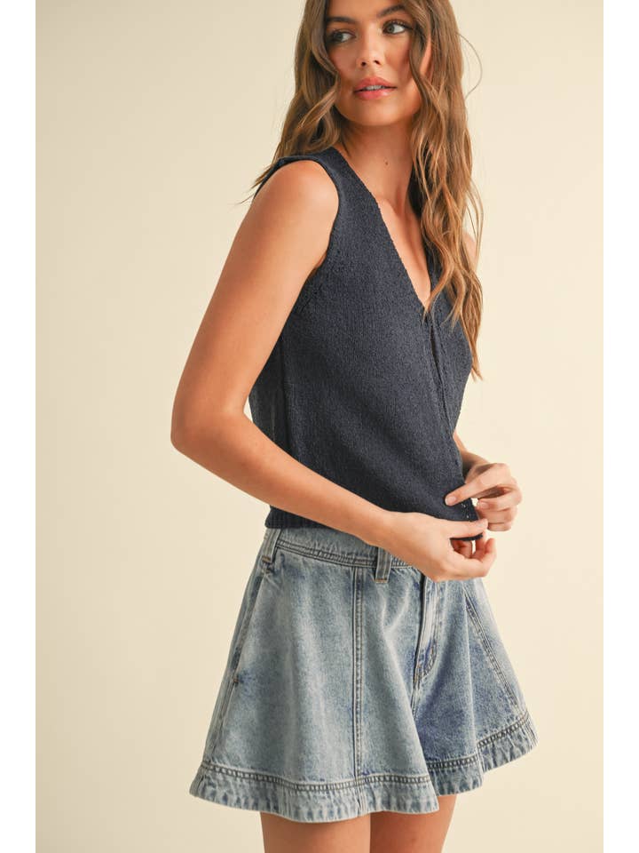Miou Muse Vest Cardigan