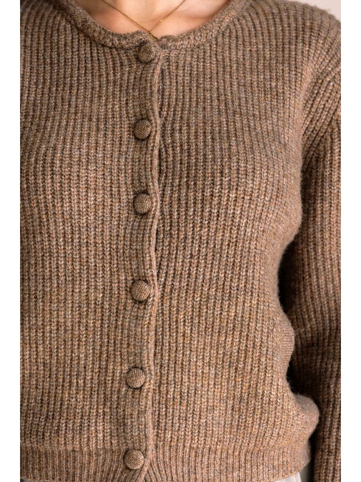 Storia Knit Button Up Cardigan