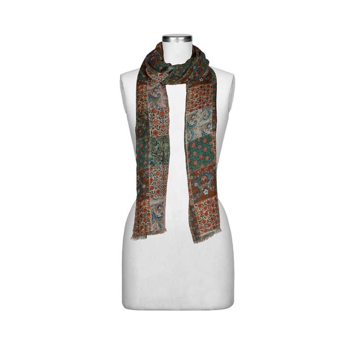 Patricia Nash Nordic Patchwork Scarf