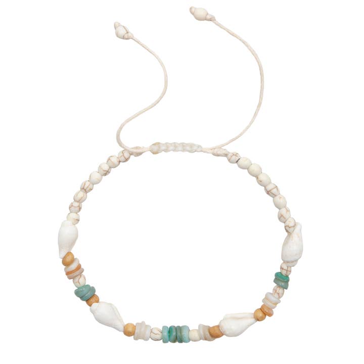 Sanibel Beachcomber Shell Anklet
