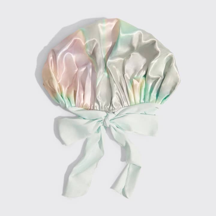 Kitsch Adjustable Oversized Satin Bonnet