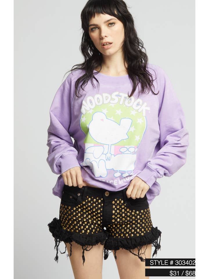 Recycled Karma Woodstock Sweatshirt