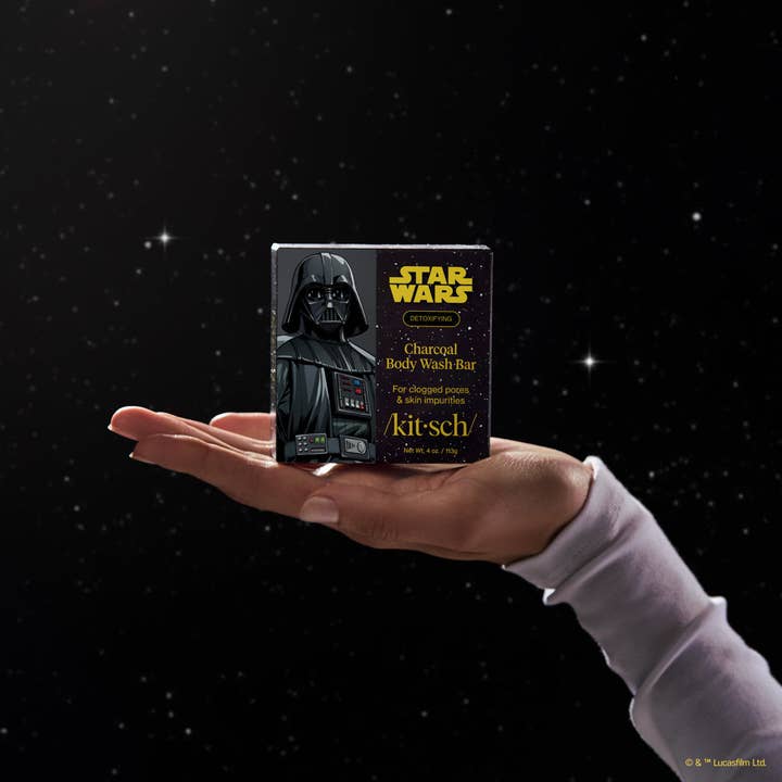 Kitsch x Star Wars Charcoal Detoxifying Solid Body Wash