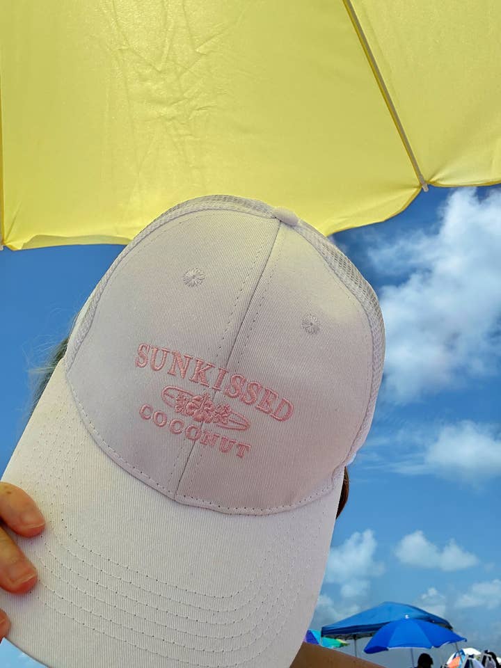Sunkissed Coconut Trucker Hat