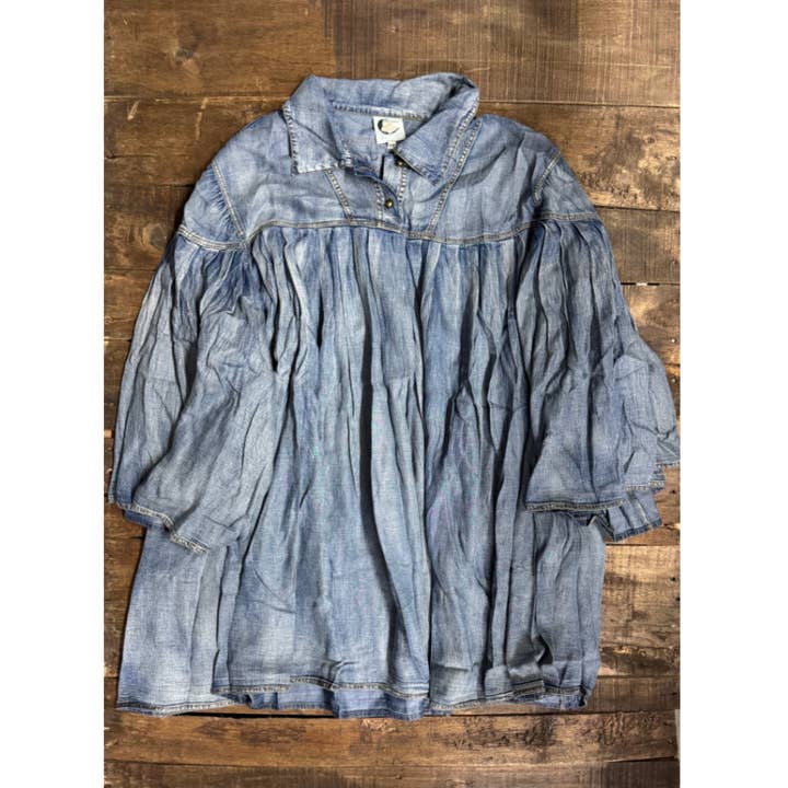 Jaded Gypsy Pleated Together Tunic
