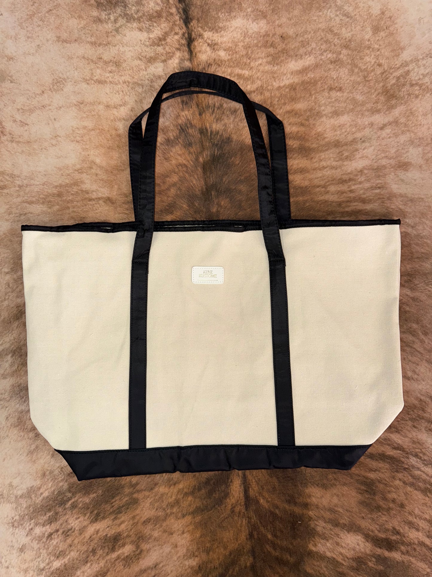 Kenz Kustomz Canvas Boat Tote