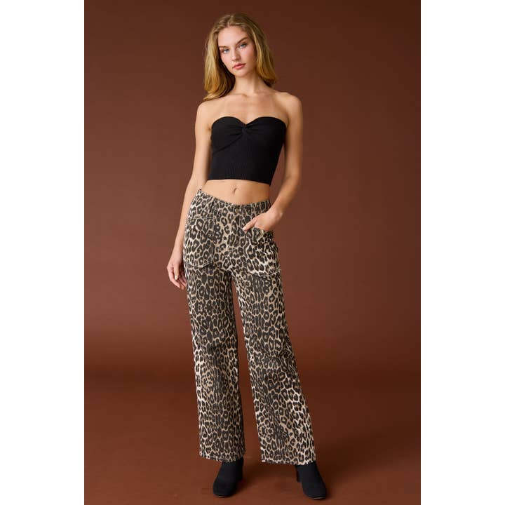 Papermoon Stella Leopard Pants