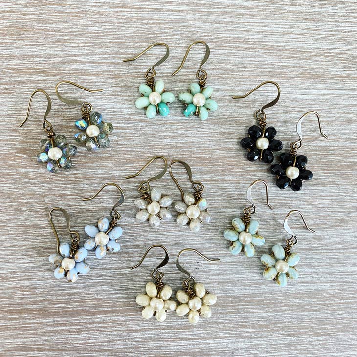 Twist Style Beach Bloom Earrings