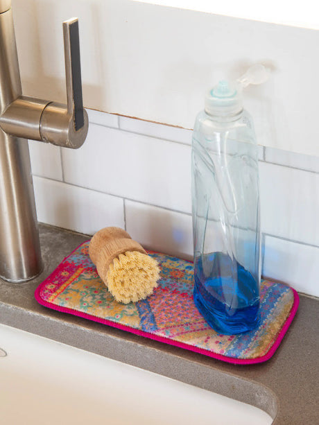 Natural Life Kitchen Sink Mat - Set Of 2