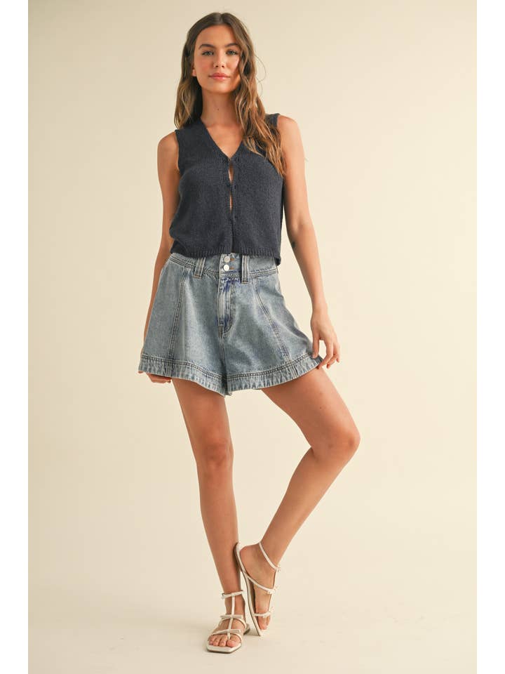 Miou Muse Vest Cardigan