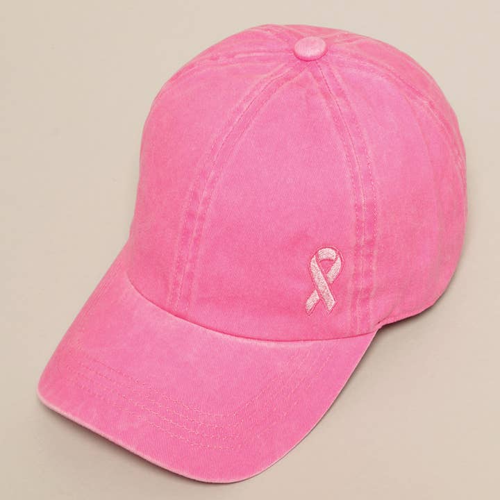 Breast Cancer Awareness Baseball Hat