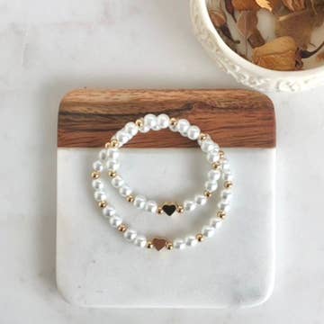 Simply Stated Mommy & Me Bracelet Set