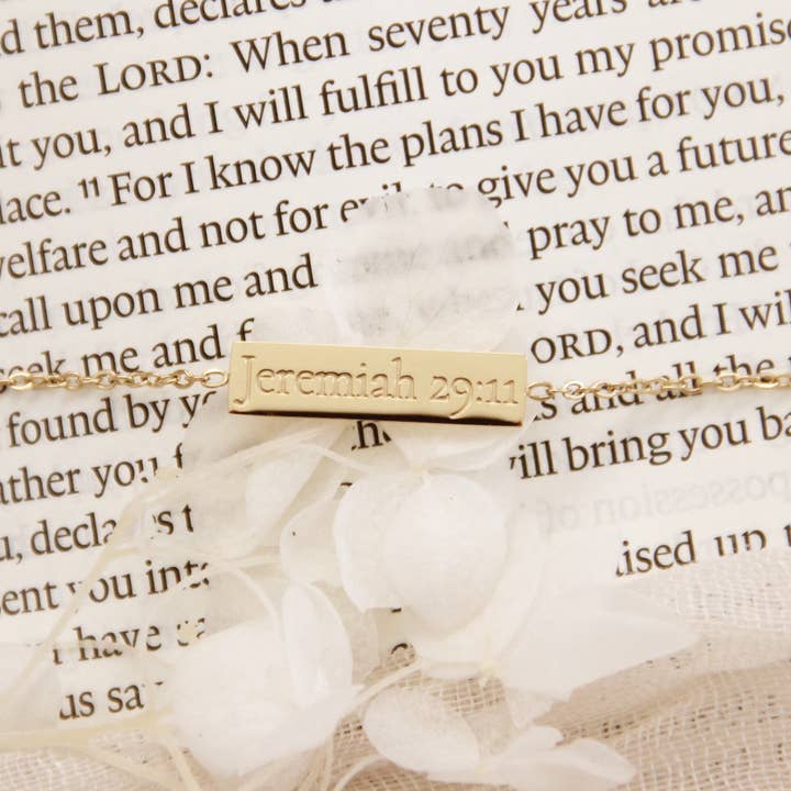 Hope, Jeremiah 29:11 Bracelet