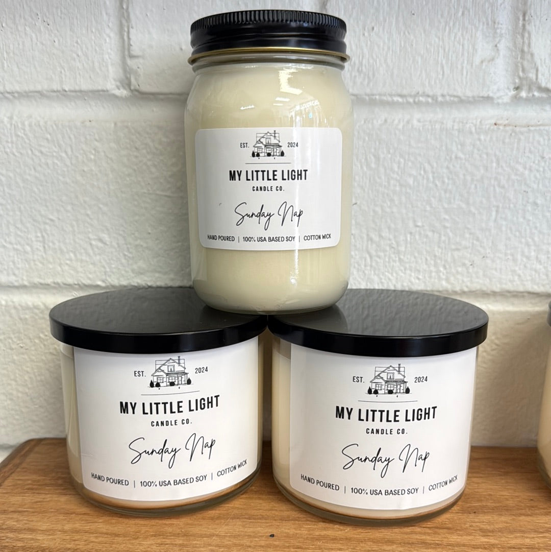 My Little Light Sunday Nap Candle