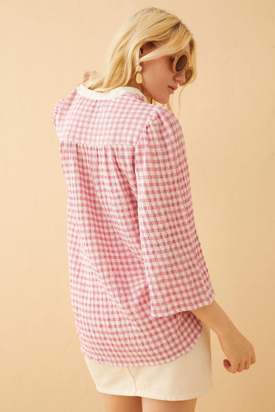 Myra Bag Strawberry Hill Embroidered Top