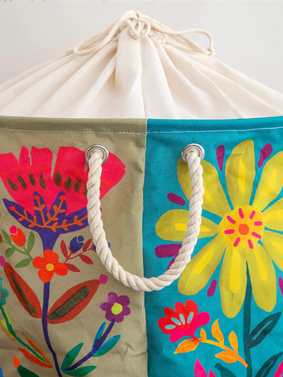 Natural Life Boho Printed Laundry Hamper