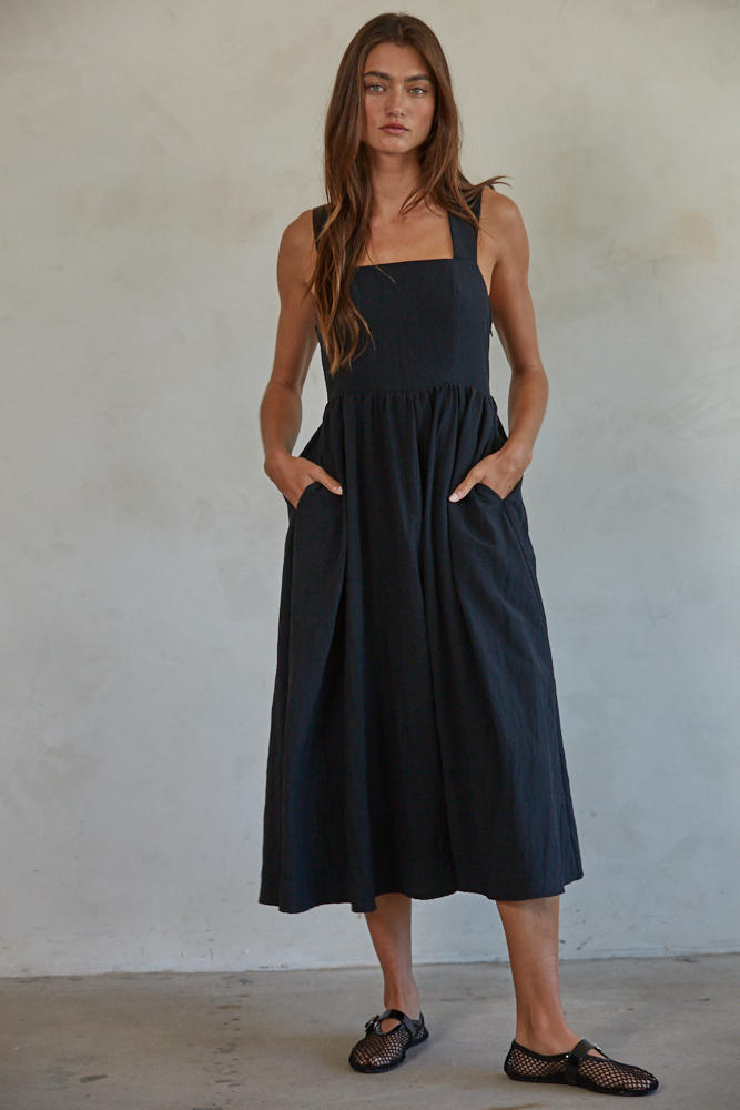 by together juno cross back maxi dress By Together Juno Cross Back Dress
