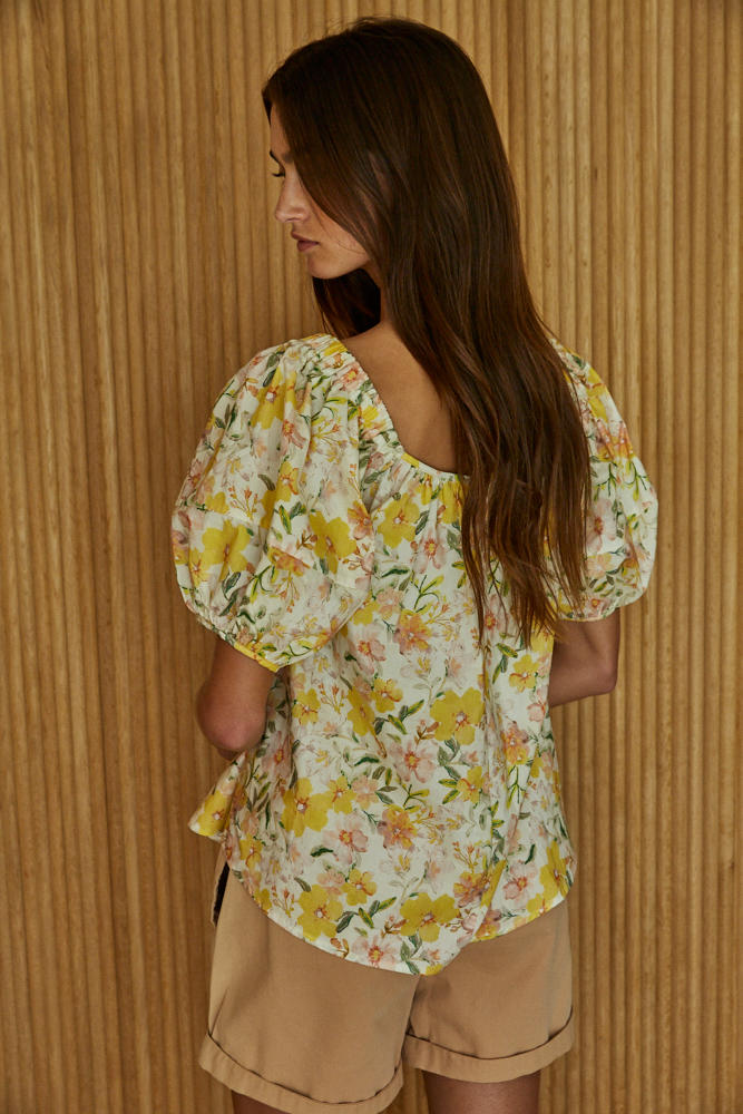 By Together Lulu Floral Top