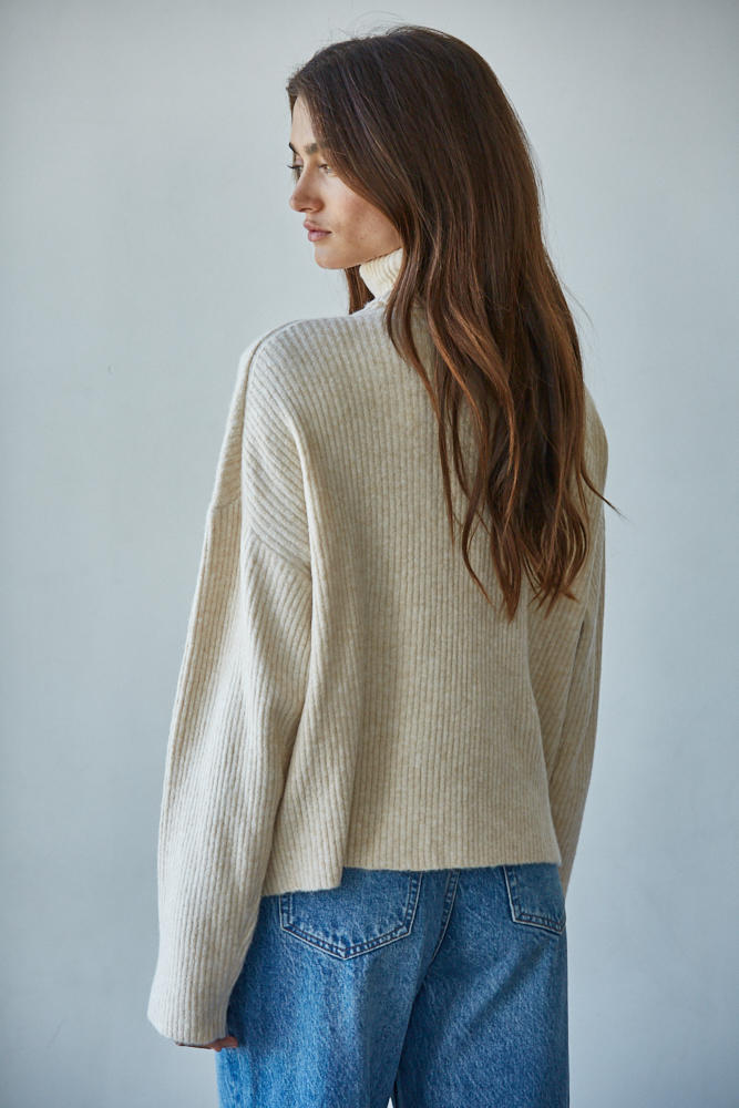 By Together Melrose Turtleneck Sweater