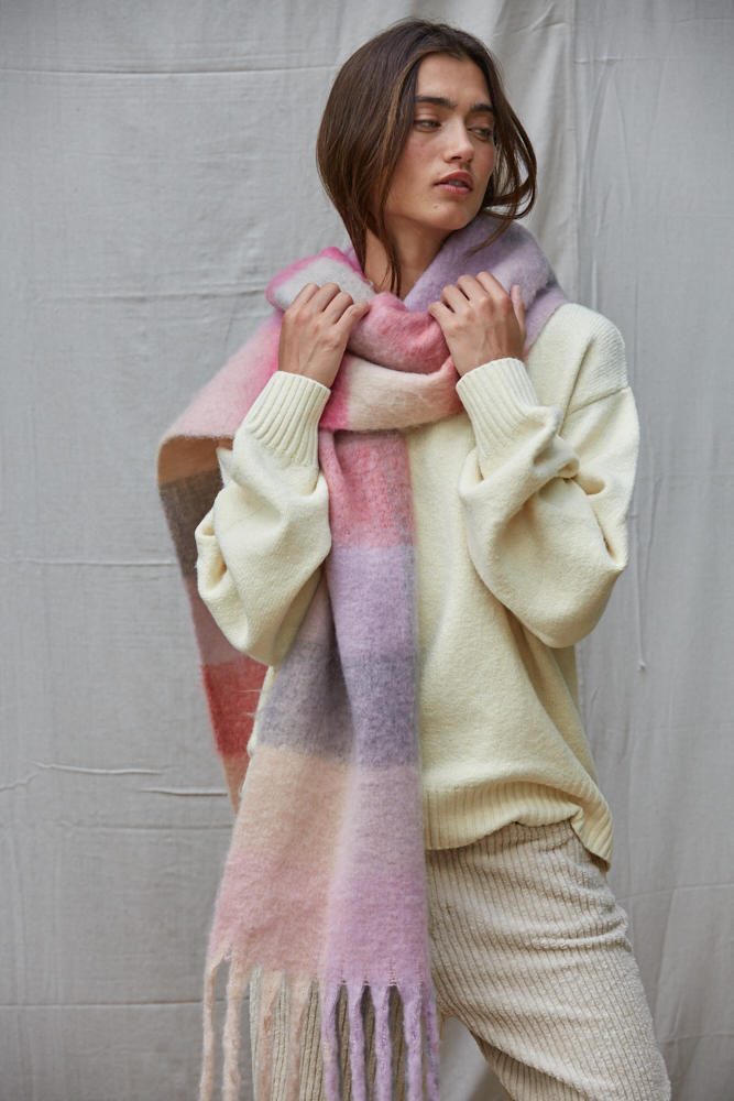 By Together Beaufort Gingham Scarf