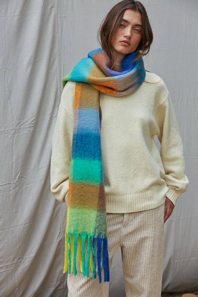 By Together Beaufort Gingham Scarf