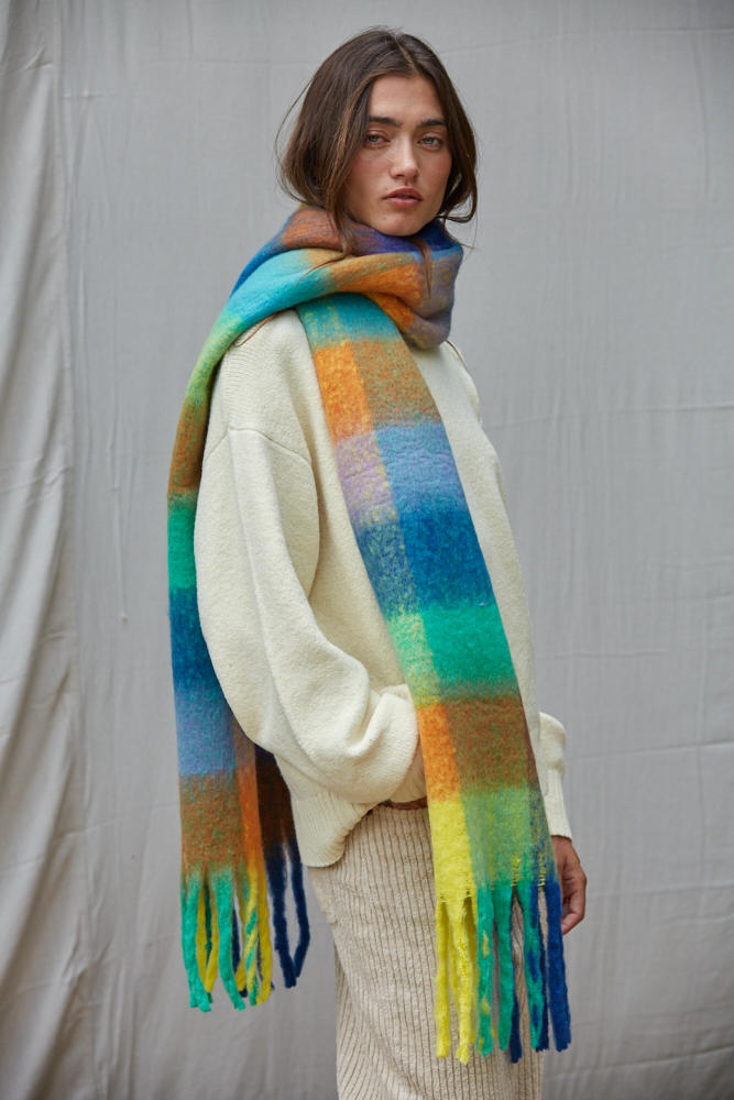 By Together Beaufort Gingham Scarf