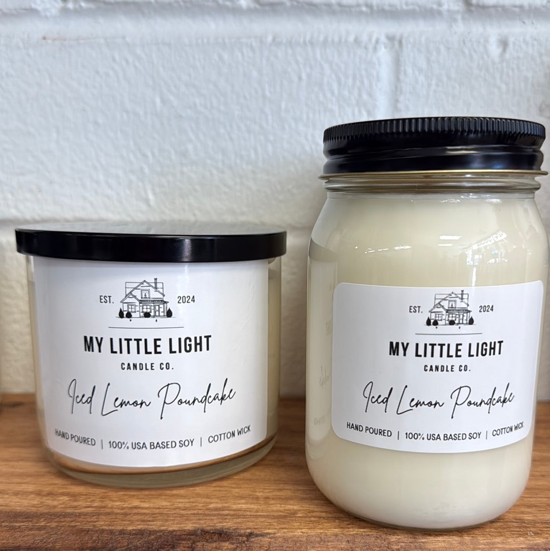 My Little Light Iced Lemon Poundcake Candle