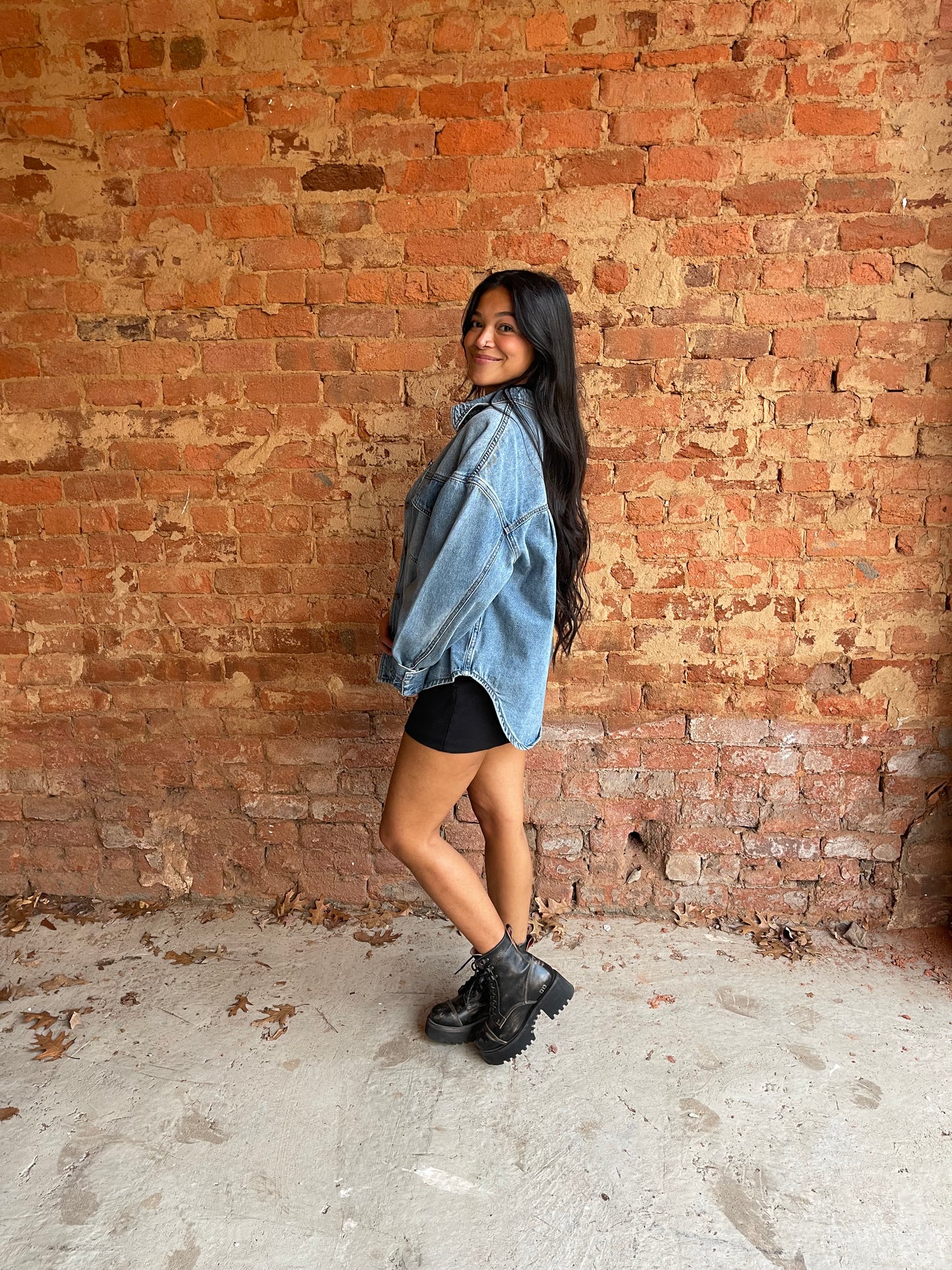 Just Black Denim Denim Shacket