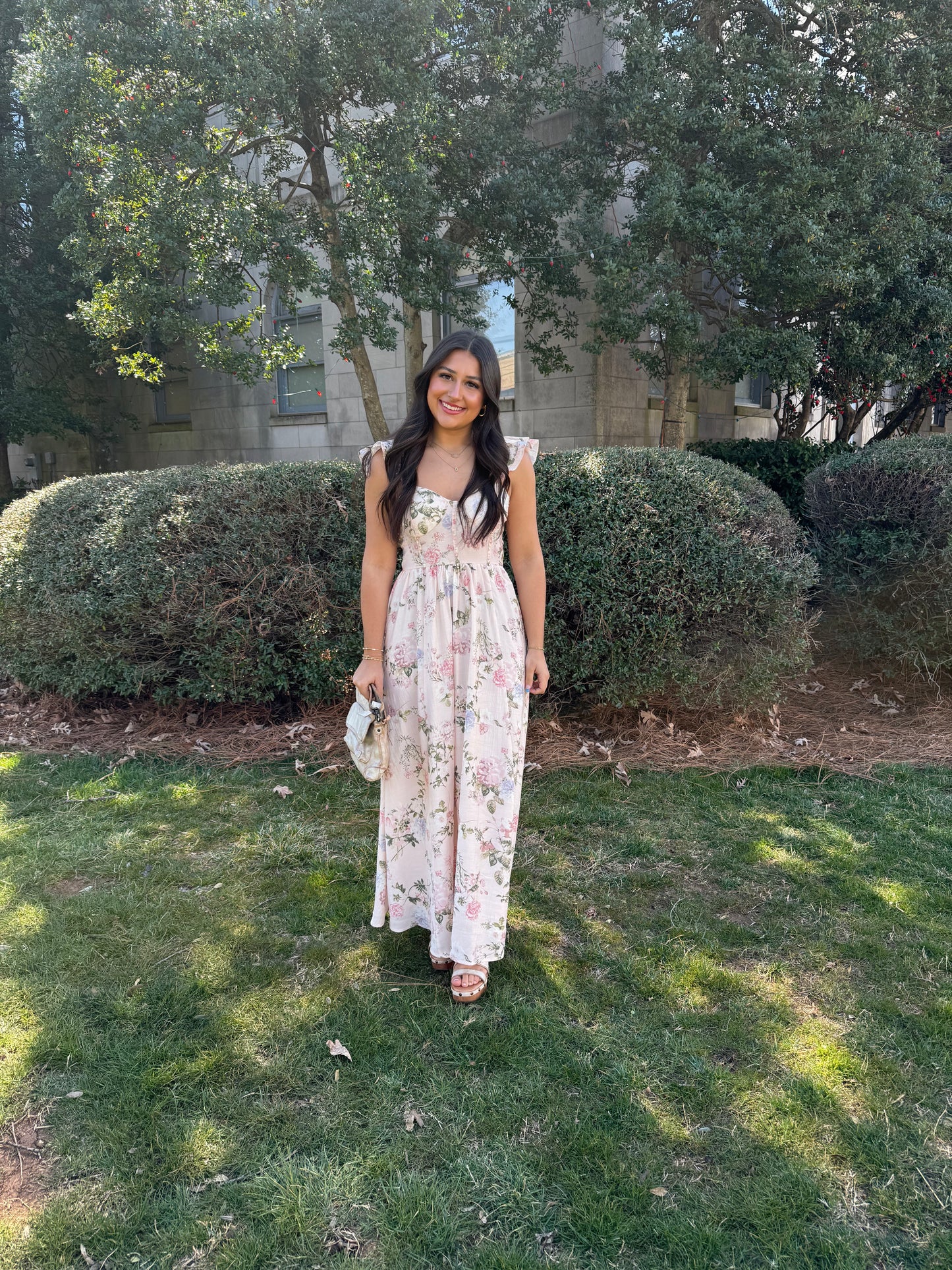 Blu Pepper Floral Maxi Dress