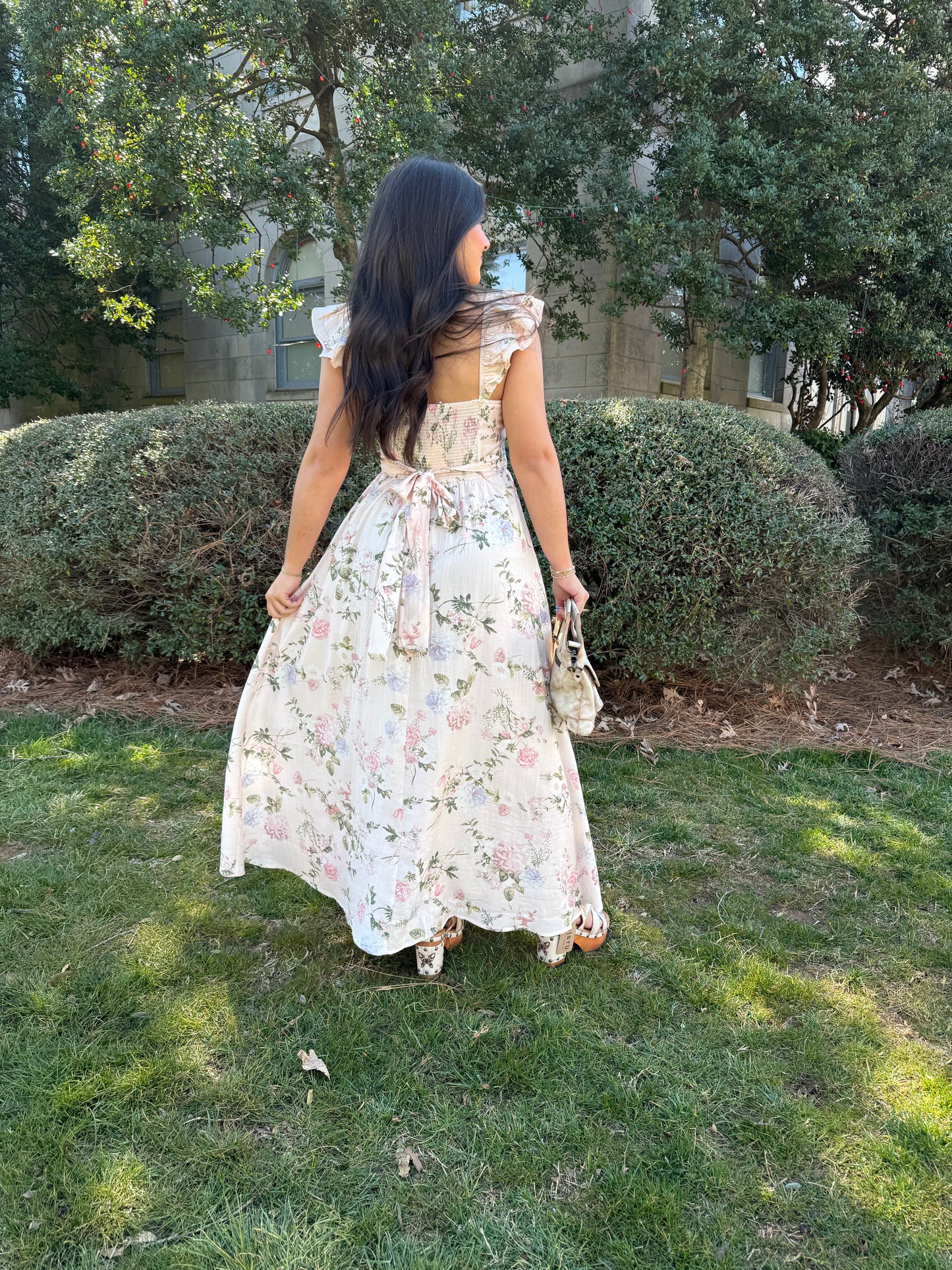 Blu Pepper Floral Maxi Dress