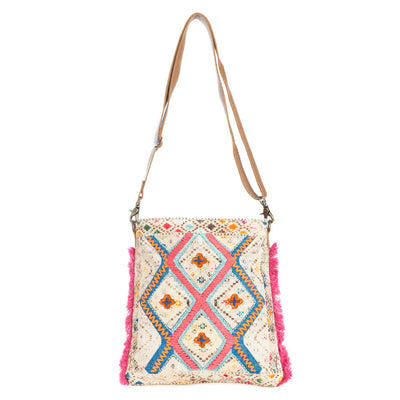 Myra Bag Quad Desert Blooms Messenger Bag