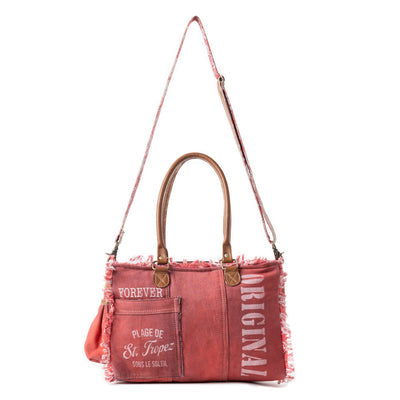 Myra Bag Coastal Steel Upcycled Tote