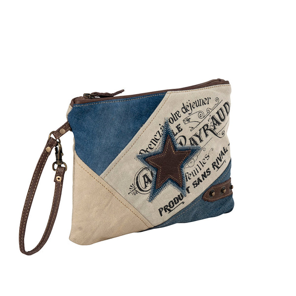 Myra Bag Blue Star Key Pouch