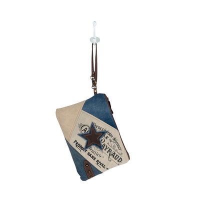Myra Bag Blue Star Key Pouch
