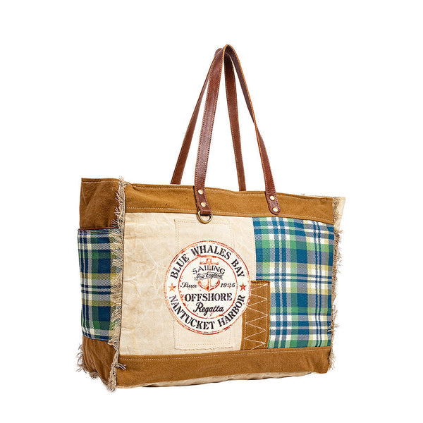 Myra Bag Blue Whales Bay Weekender